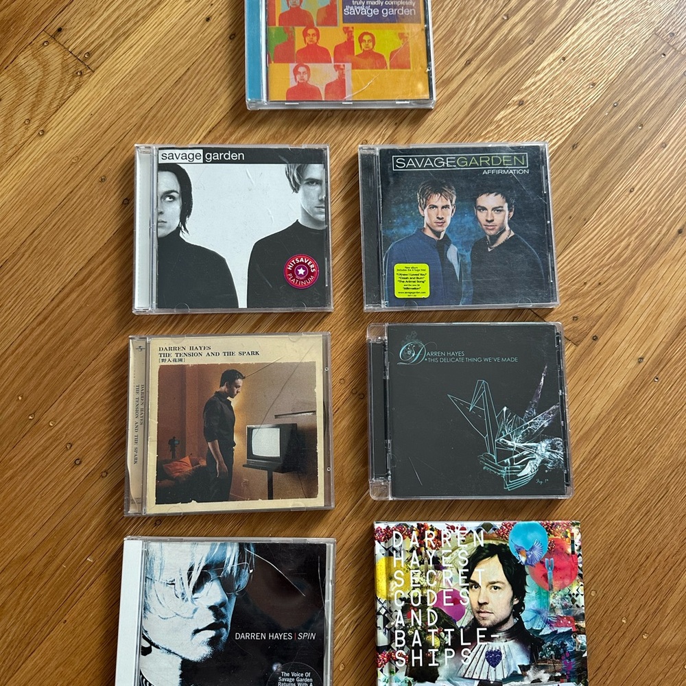 Savage Garden and Darren Hayes CD Collection